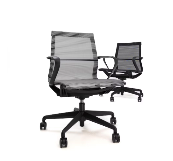 The lightweight office chair Lasdun delivers in adaptability and can be used as task or meeting chair - a true multi-tasker.